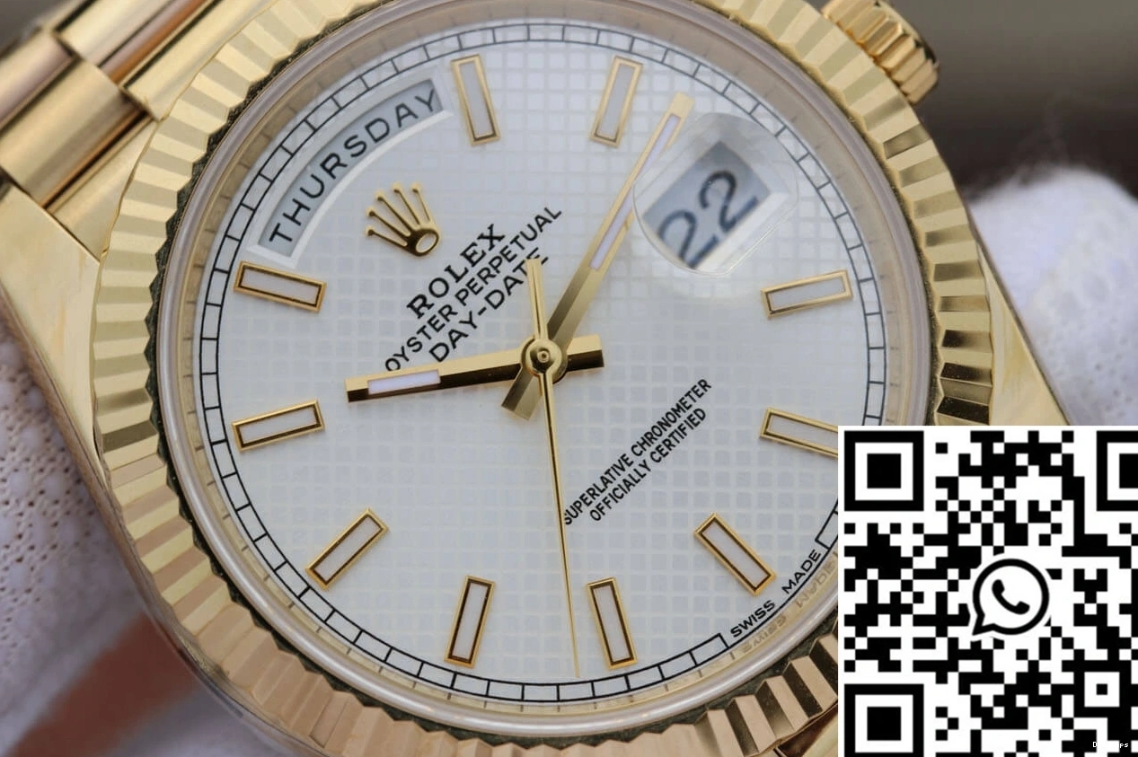 EW Factory Day-Date Dial Silver M228238-0008 Rolex 0103